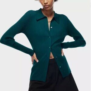 Babaton Finley sweater NWT size XS HERBAGE GREEN